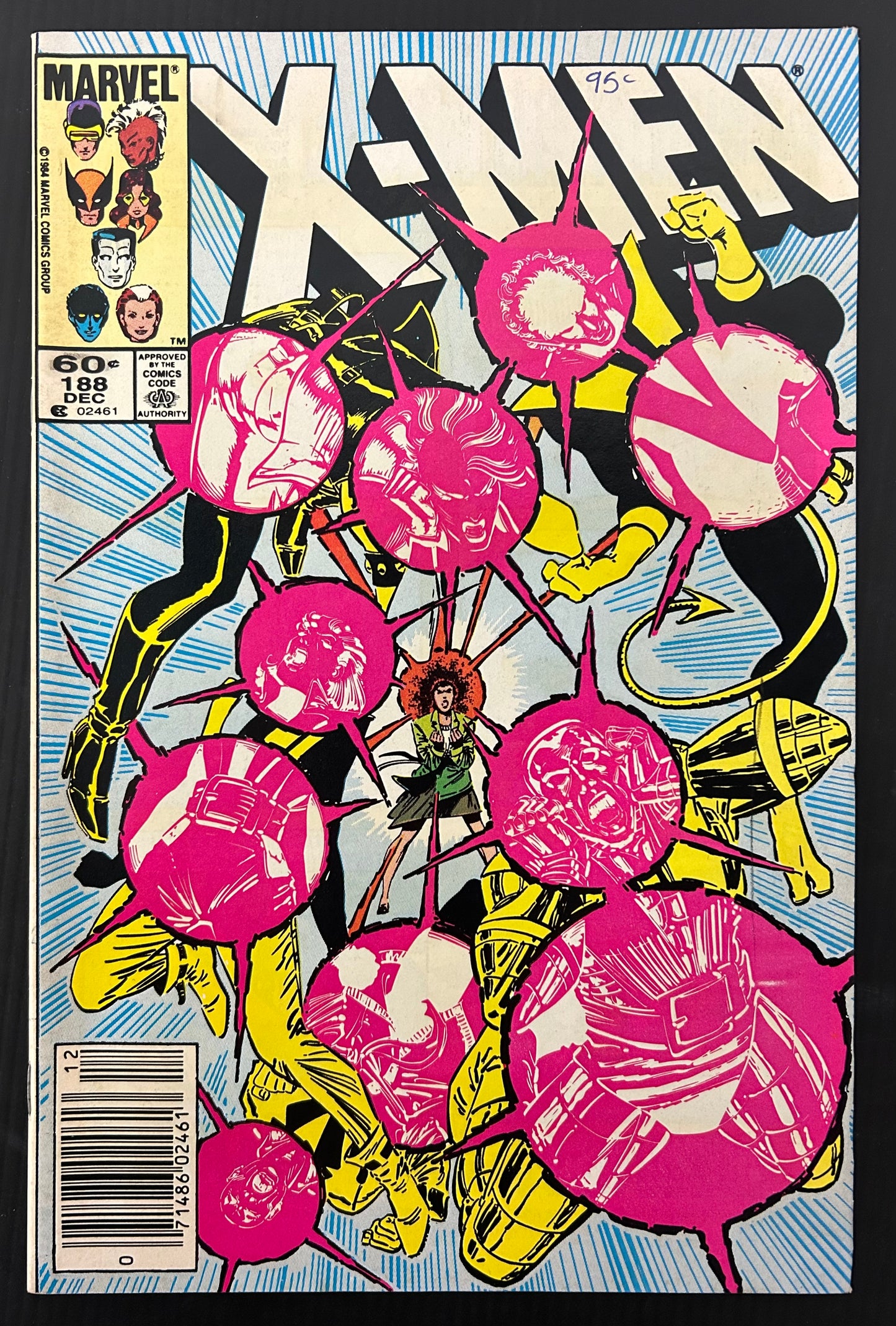 🔑 THE UNCANNY X-MEN #188 [MARVEL COMICS] 1984 FN/VF