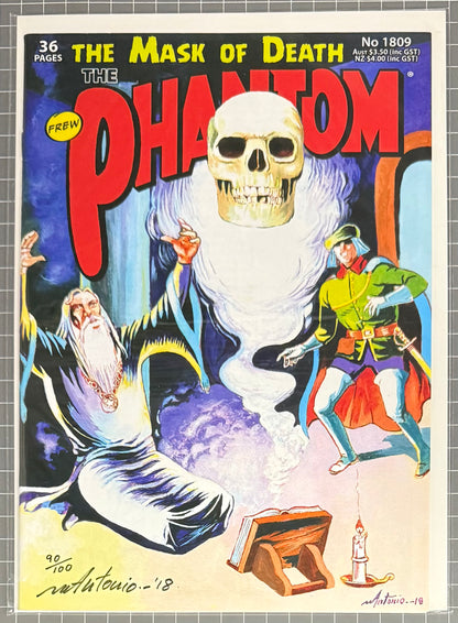 THE PHANTOM #1809 [FREW] ***SIGNED & LIMITED*** AUSTRALIAN COMIC 2018 NM
