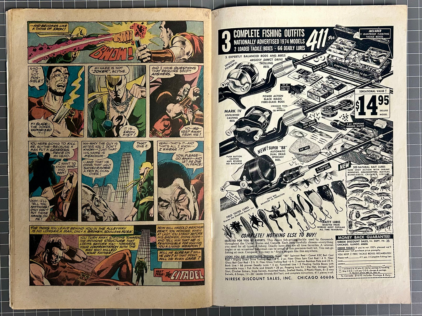MARVEL PREMIERE #16 [MARVEL COMICS] DIRECT 1974 GD/VG