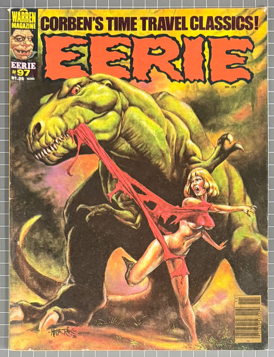 EERIE #97 [WARREN] HORROR COMIC MAGAZINE 1978 FN/VF