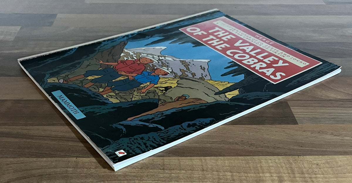 The Adventures of Jo, Zette and Jocko: The Valley of the Cobras by Herge, Mammoth, 1989