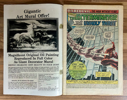 DAREDEVIL #39 [MARVEL COMICS] DIRECT 1968 VG