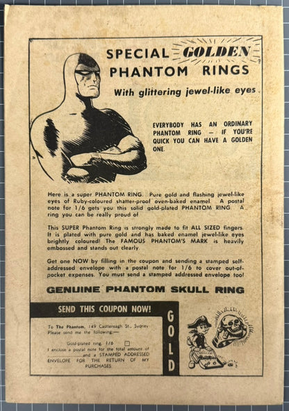 CATMAN #18 [TRICHO] AUSTRALIAN *SCARCE* PRE-DECIMAL COMIC 1962