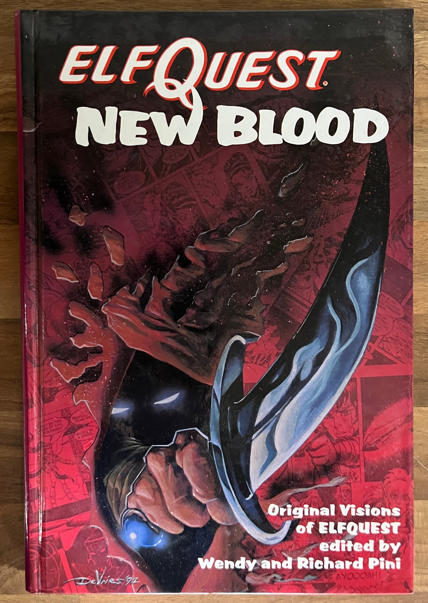 ELFQUEST - NEW BLOOD By Wendy Pini & Richard Pini , 1st Ed. 1993 Hardcover