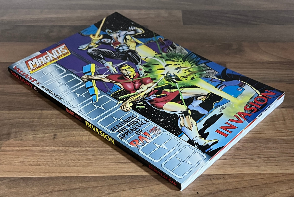 MAGNUS ROBOT FIGHTER INVASION [VALIANT] TPB COMIC 1994 LIKE NEW
