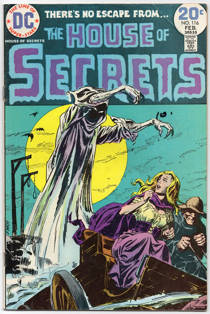 🔑  HOUSE OF SECRETS #116 [DC COMICS] DIRECT 1974 FN+
