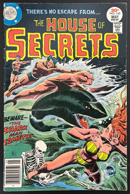 HOUSE OF SECRETS #145 [DC] COMIC 1977 VG
