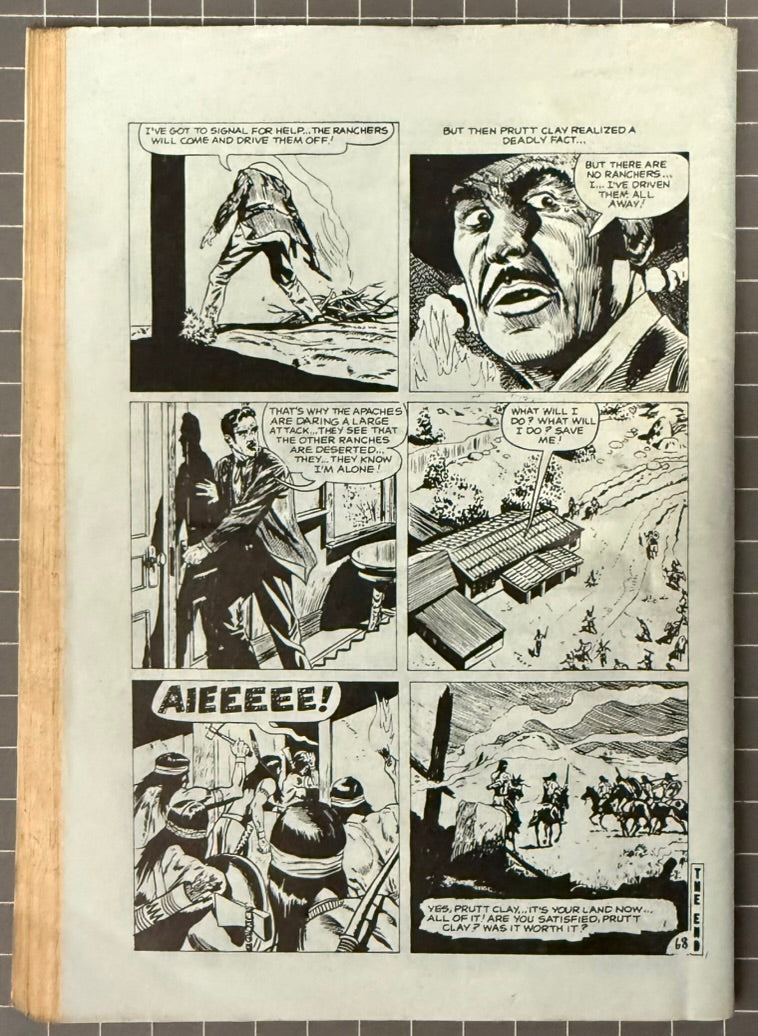 WILD WEST ACTION [YAFFA PUBLISHING] AUSTRALIAN MARVEL DIGEST COMIC 1980