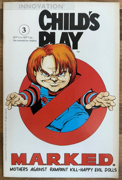 🔑 CHILD'S PLAY: THE SERIES #2-5 [INNOVATION] COMIC LOT 1991 MID-HIGH GRADE