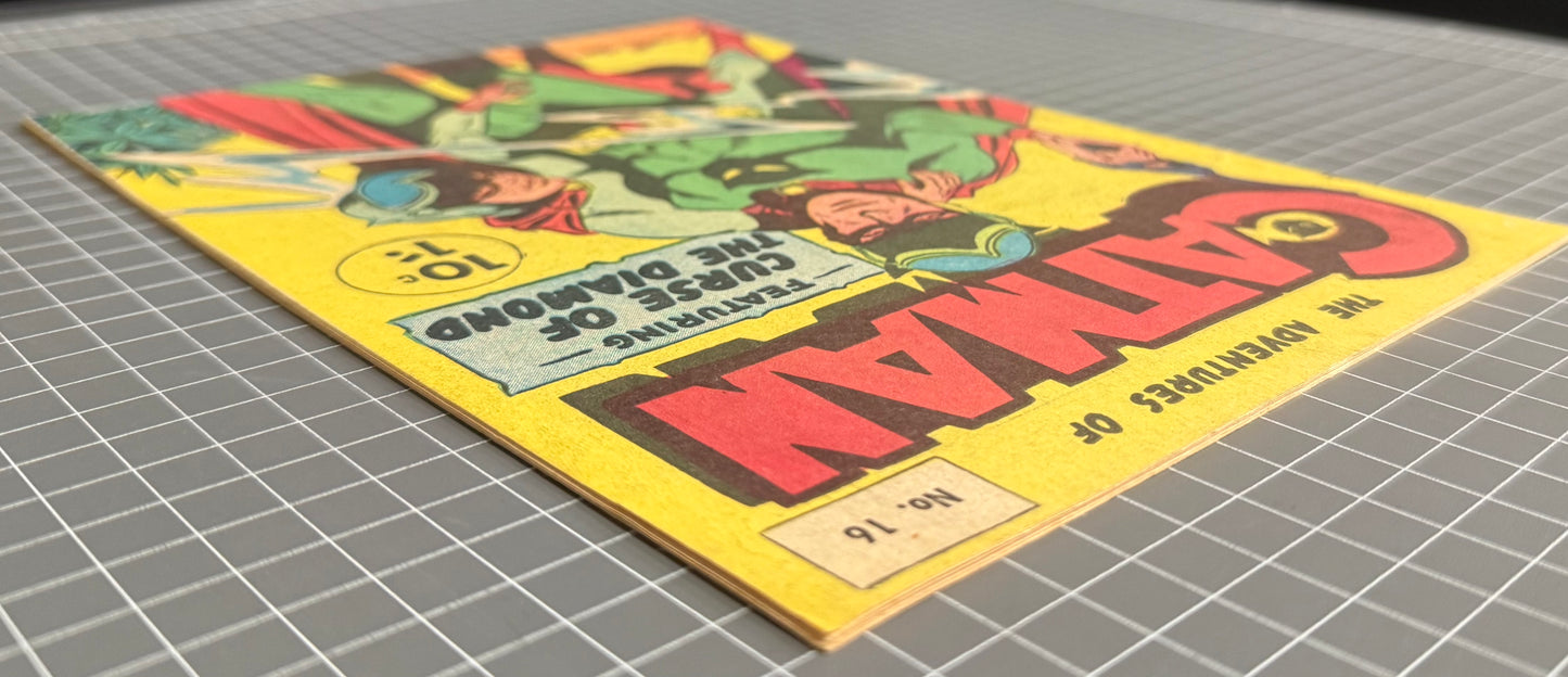 ADVENTURES OF CATMAN #16 [PAGE PUBLICATIONS] AUSTRALIAN PRE-DECIMAL COMIC 1966
