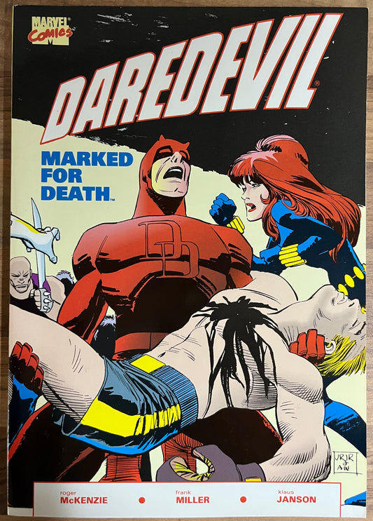 Daredevil: Marked for Death  Graphic Novel by Roger McKenzie, Frank Miller March 1990