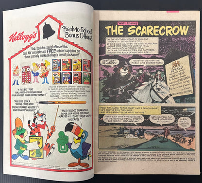 🔑 THE SCARECROW OF ROMNEY MARSH #1 [GOLD KEY COMICS] NEWSSTAND 1964 FN-