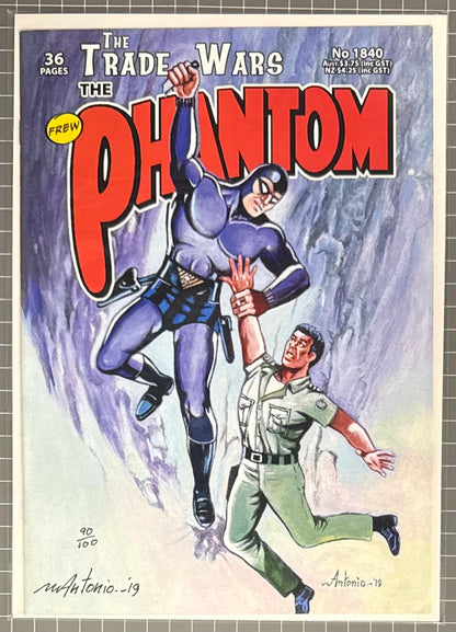 THE PHANTOM #1840 [FREW] ***SIGNED & LIMITED*** AUSTRALIAN COMIC 2019 NM