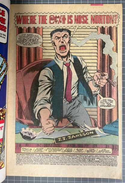 THE AMAZING SPIDER-MAN #233 [MARVEL COMICS] NEWSSTAND 1982 VG+