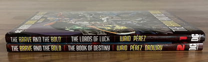 THE BRAVE AND THE BOLD #1 LORDS OF LUCK, #2 BOOK OF DESTINY [DC] HC/DJ SET