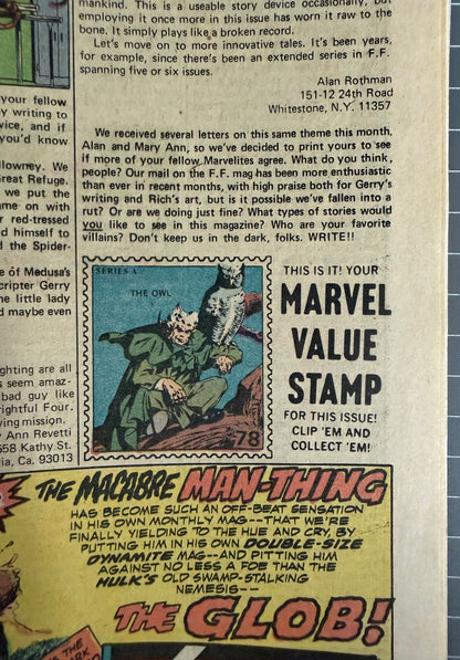 FANTASTIC FOUR #149 [MARVEL COMICS] 1974 FN+