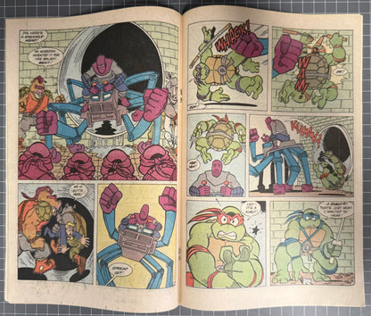 TEENAGE MUTANT NINJA TURTLES ADVENTURES #9 [ARCHIE] NEWSSTAND COMIC 1990 VF/NM