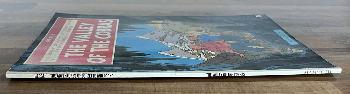 The Adventures of Jo, Zette and Jocko: The Valley of the Cobras by Herge, Mammoth, 1989