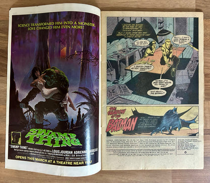 BATMAN #347 [DC COMICS] DIRECT 1982 GD+