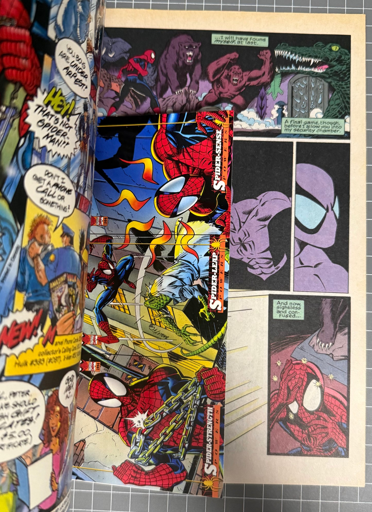 🔑 THE AMAZING SPIDER-MAN #389 [MARVEL COMICS] *CHAMELEON ORIGIN* 1994 FN/VF