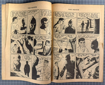 THE RAVEN #5 [YOUNG'S MERCHANDISING CO.] AUSTRALIAN *PAUL WHEELAHAN* COMIC 1962