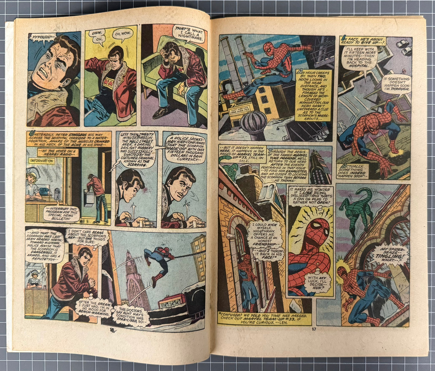 THE AMAZING SPIDER-MAN #145 [MARVEL COMICS] 1975 VG/FN