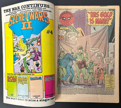THE AMAZING SPIDER-MAN #268 [MARVEL COMICS] NEWSSTAND 1985 VG/FN