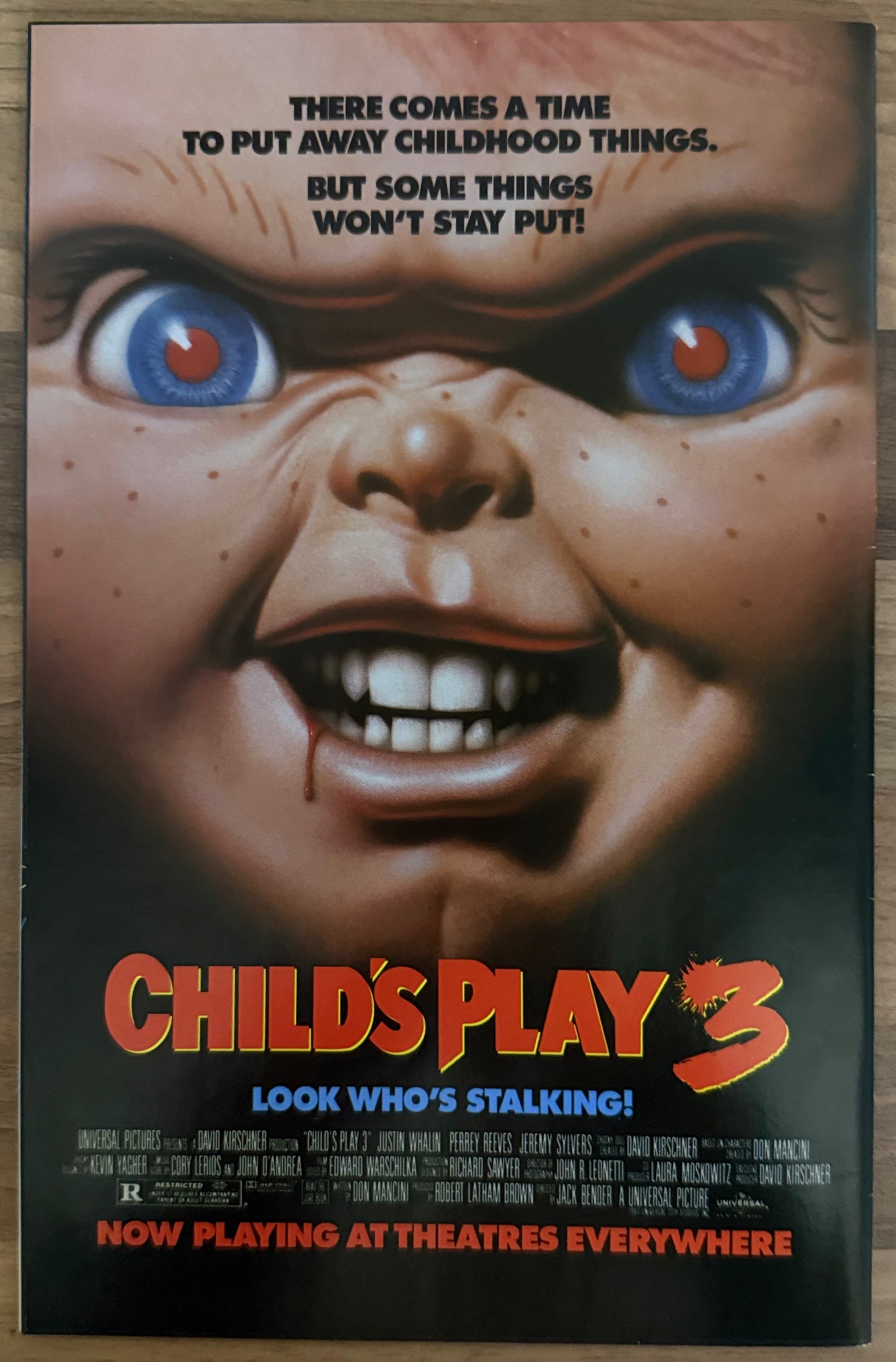 CHILD'S PLAY 3 COMPLETE SET #1, 2, 3 [INNOVATION] COMIC LOT 1992 HIGH GRADE