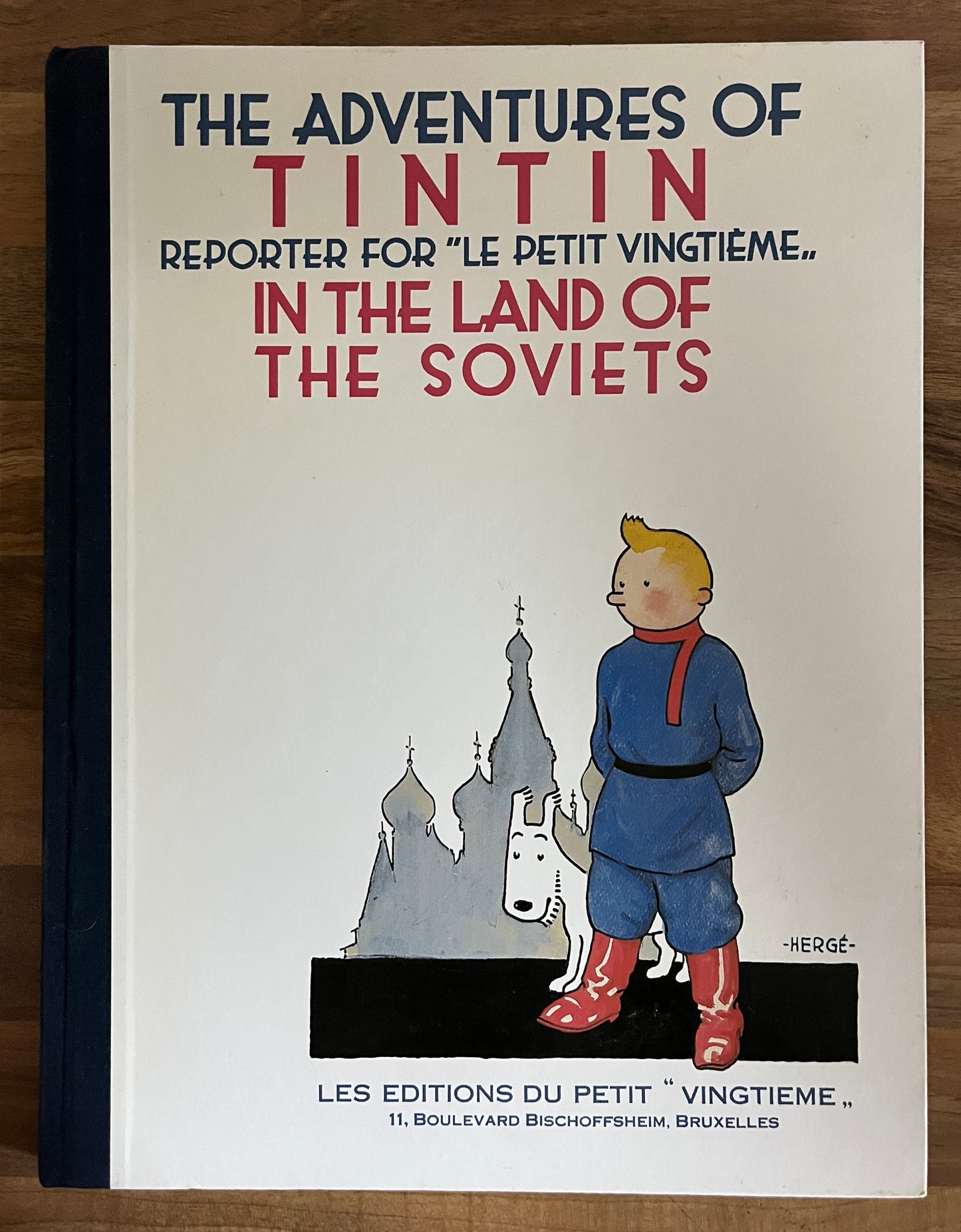 Adventures of Tintin In the Land of the Soviets HC Casterman 2003