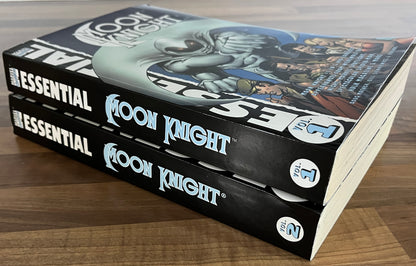 Essential Moon Knight Vol 1 + 2 TPB Set, Moench, Sienkiewicz, Marvel, 2006 2007 1st Pr