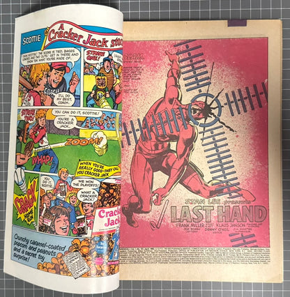 🔑 DAREDEVIL #181 [MARVEL COMICS] DIRECT *DEATH OF ELEKTRA* 1982 VF+