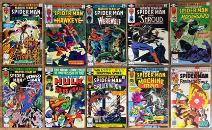 🔑 MARVEL TEAM-UP #1-150 + ANNUALS #1-7 COMPLETE SERIES 1972