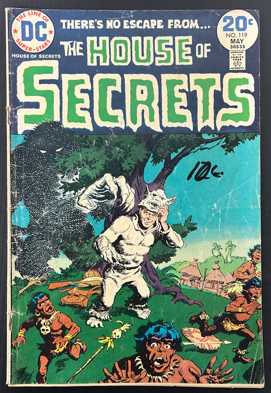 HOUSE OF SECRETS #119 [DC] COMIC 1974 GD/VG