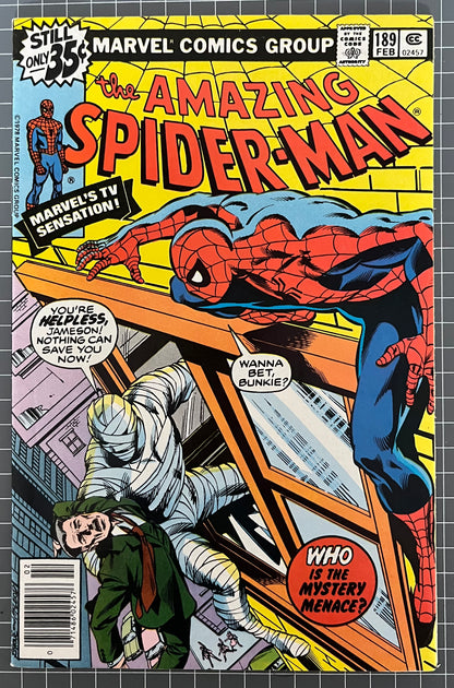 THE AMAZING SPIDER-MAN #189 [MARVEL COMICS] NEWSSTAND 1979 VF