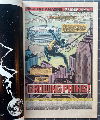🔑 THE AMAZING SPIDER-MAN CLASSIC #292 [MARVEL SO MUCH FUN] COMIC *SCARCE* 1987 VF