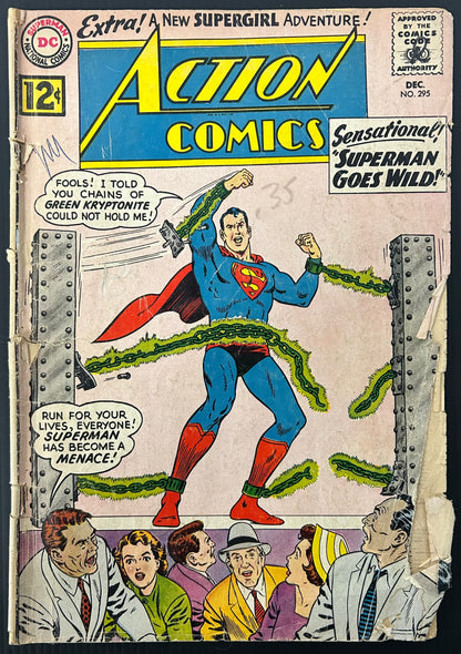 ACTION COMICS #295 [DC COMICS] DIRECT 1962 FR/GD