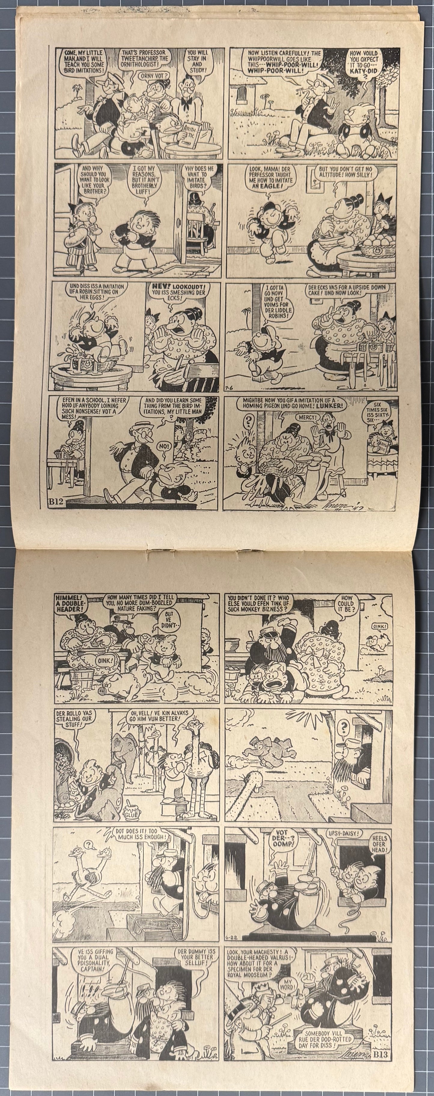 THE KATZENJAMMER KIDS #10 (ATLAS PUBLICATIONS) AUSTRALIAN PRE-DECIMAL COMIC 1951