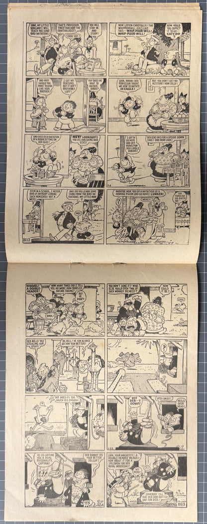 THE KATZENJAMMER KIDS #10 (ATLAS PUBLICATIONS) AUSTRALIAN PRE-DECIMAL COMIC 1951