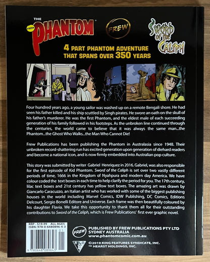 THE PHANTOM: SWORD OF THE CALIPH #1 [FREW] GRAPHIC NOVEL 2019 BRAND NEW