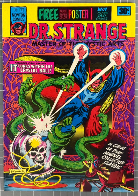 🔑DOCTOR STRANGE #1 + POSTER [NEWTON COMICS] *1ST SILVER DAGGER* AUSTRALIAN 1975