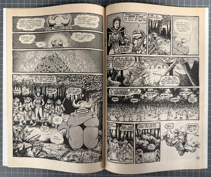 🔑 TEENAGE MUTANT NINJA TURTLES #8 (TMNT) [MIRAGE] COMIC *CEREBUS* 1986 VF+