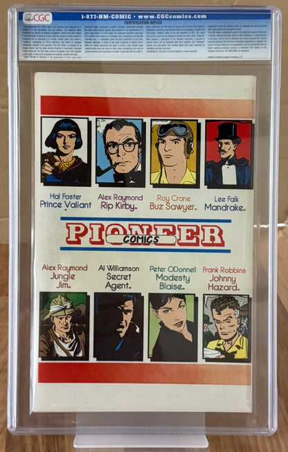OFFICIAL PRINCE VALIANT #2 [PIONEER] CGC 9.0 *FROM THE ESTATE OF LEE FALK* 1988