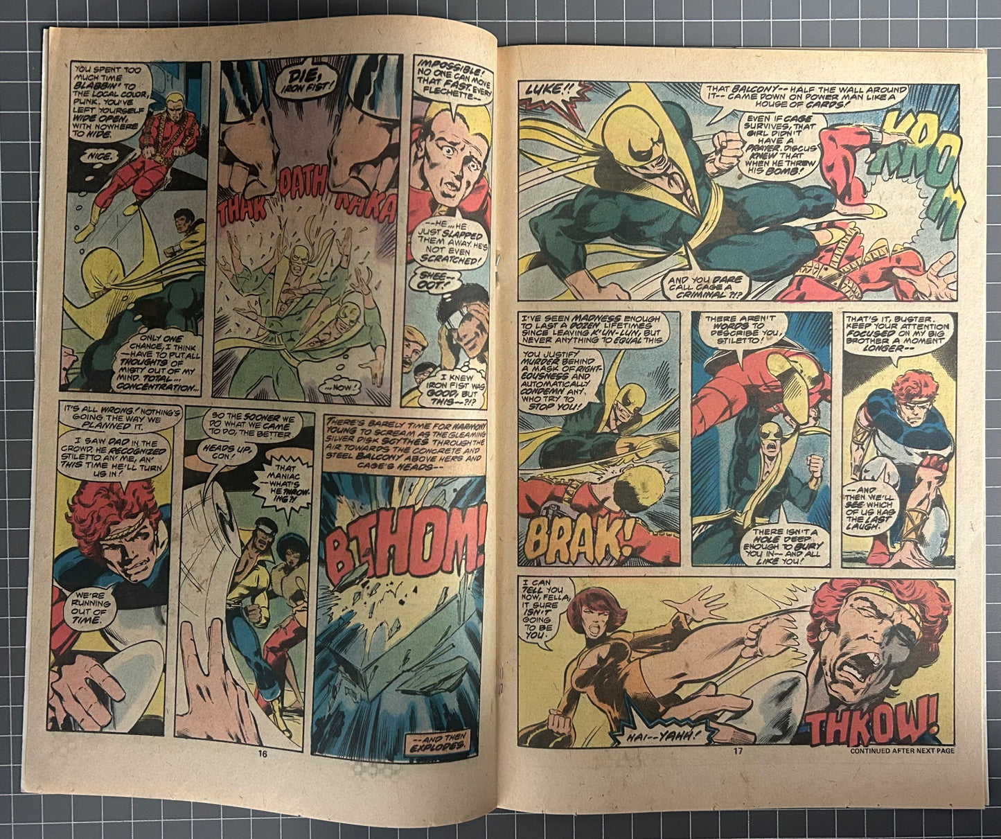 🔑 POWER MAN #50 [MARVEL COMICS] *RETITLED POWER MAN & IRON FIST* 1978