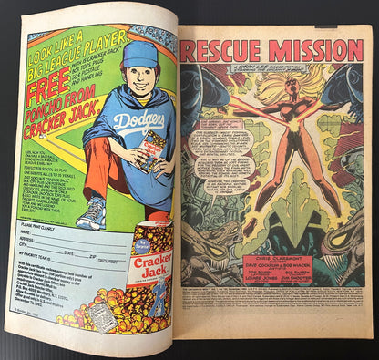 🔑 THE UNCANNY X-MEN #163 [MARVEL COMICS] *ORIGIN OF BINARY* 1982 FN-