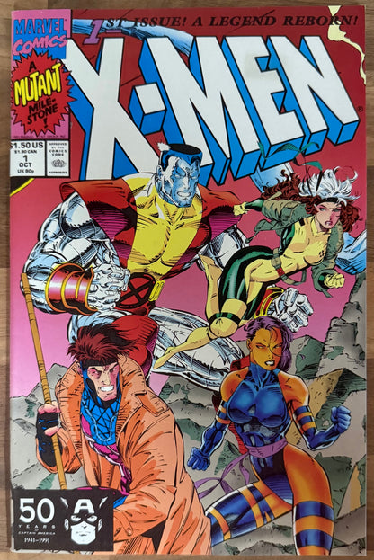 🔑 X-MEN #1 (COVERS A, B, C, D, E) [MARVEL COMICS] *1ST APP. ACOLYTES* 1991 MID-HIGH GRADE