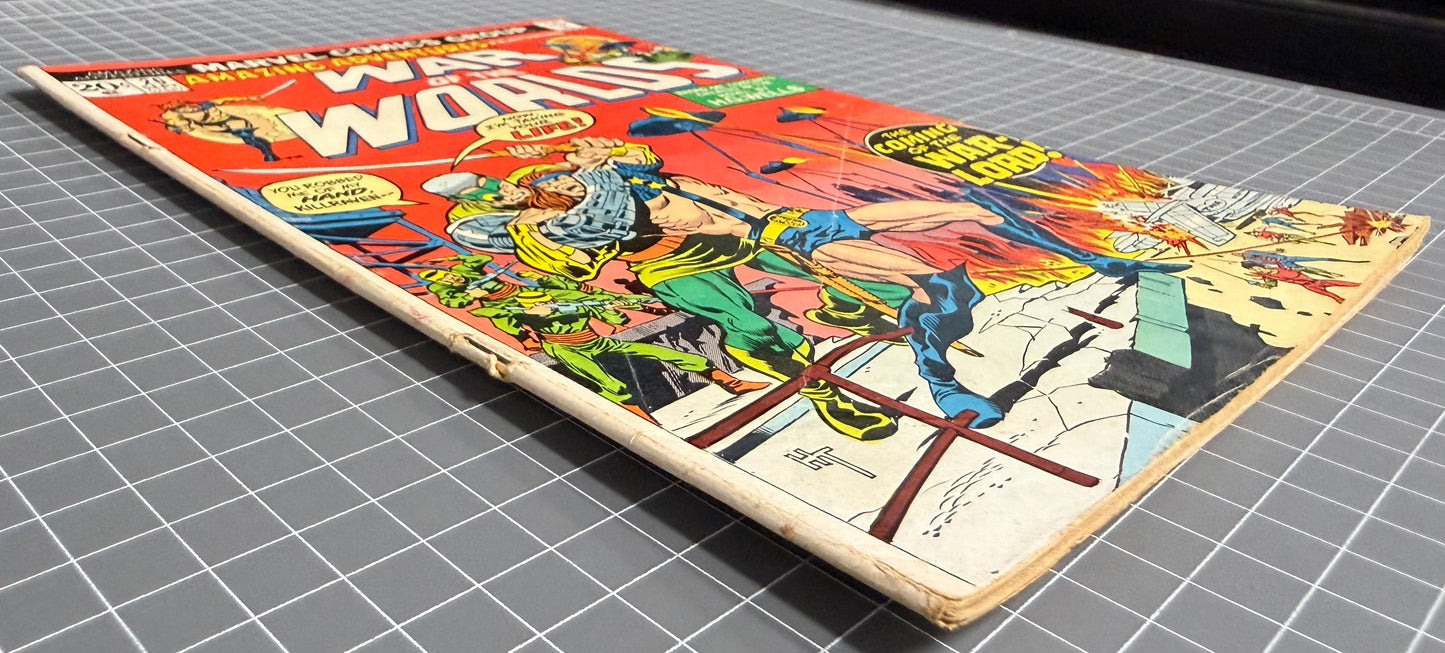 AMAZING ADVENTURES #20 [MARVEL COMICS] *WAR OF THE WORLDS* 1973 GD/VG