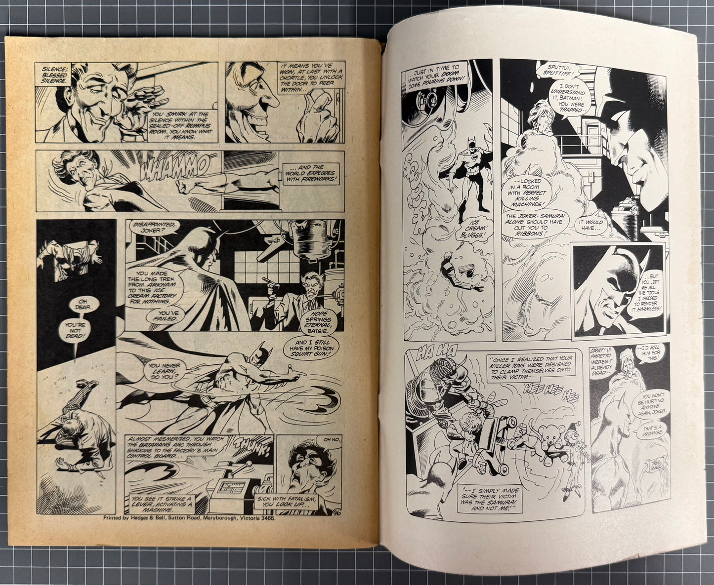 🔑 THE SIGN OF THE JOKER (MURRAY PUBLISHERS) AUSTRALIAN 96 PAGES COMIC 1982