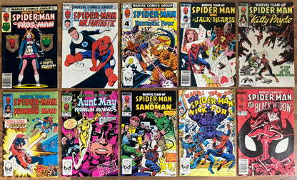 🔑 MARVEL TEAM-UP #1-150 + ANNUALS #1-7 COMPLETE SERIES 1972