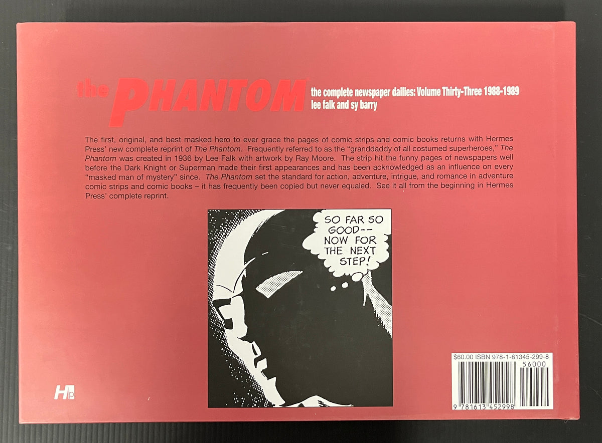 THE PHANTOM COMPLETE NEWSPAPER DAILIES VOL 33 1988-1989 [HERMES] HC/DJ 2024