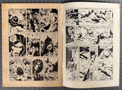 CONAN THE BARBARIAN #7 [YAFFA PUBLISHING] AUSTRALIAN MARVEL DIGEST COMIC 1981